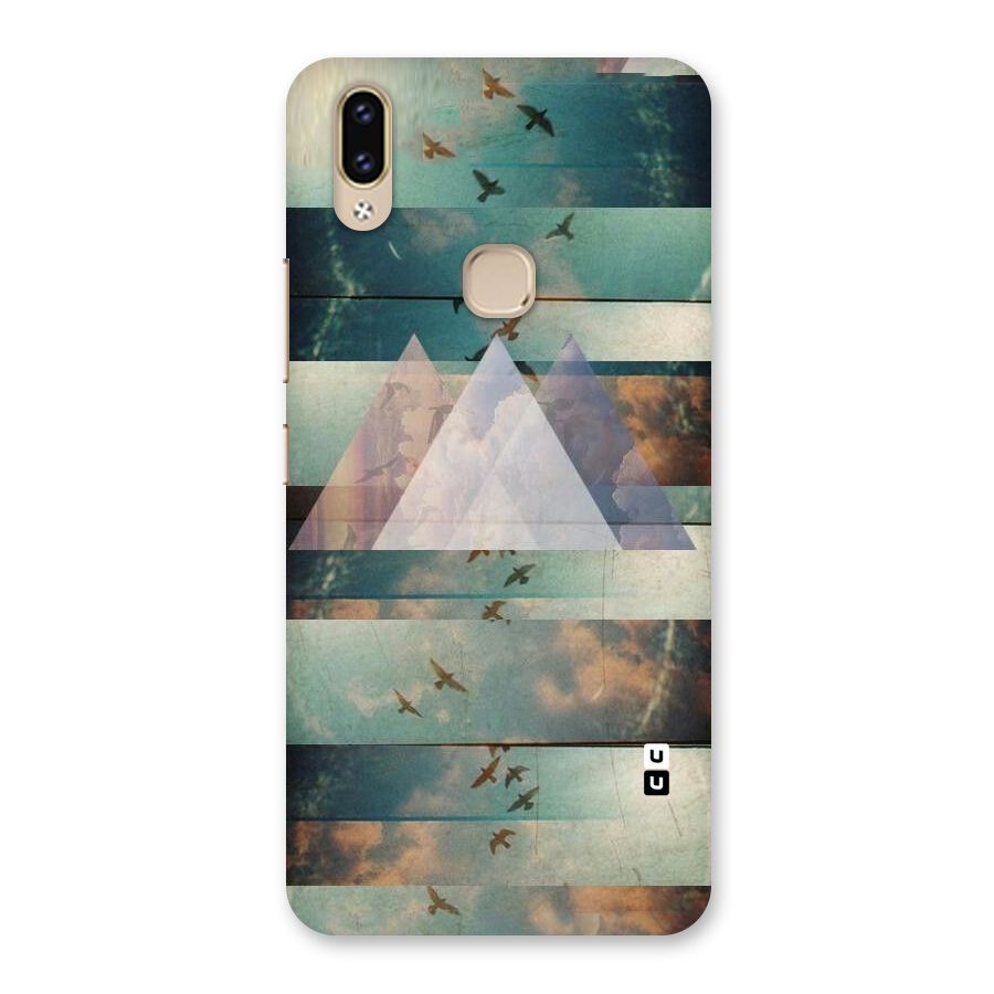 Three Triangles Back Case for Vivo V9 Youth