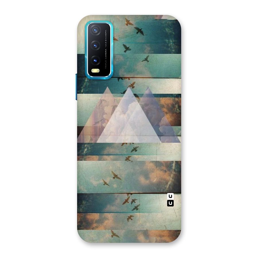Three Triangles Back Case for Vivo Y20A