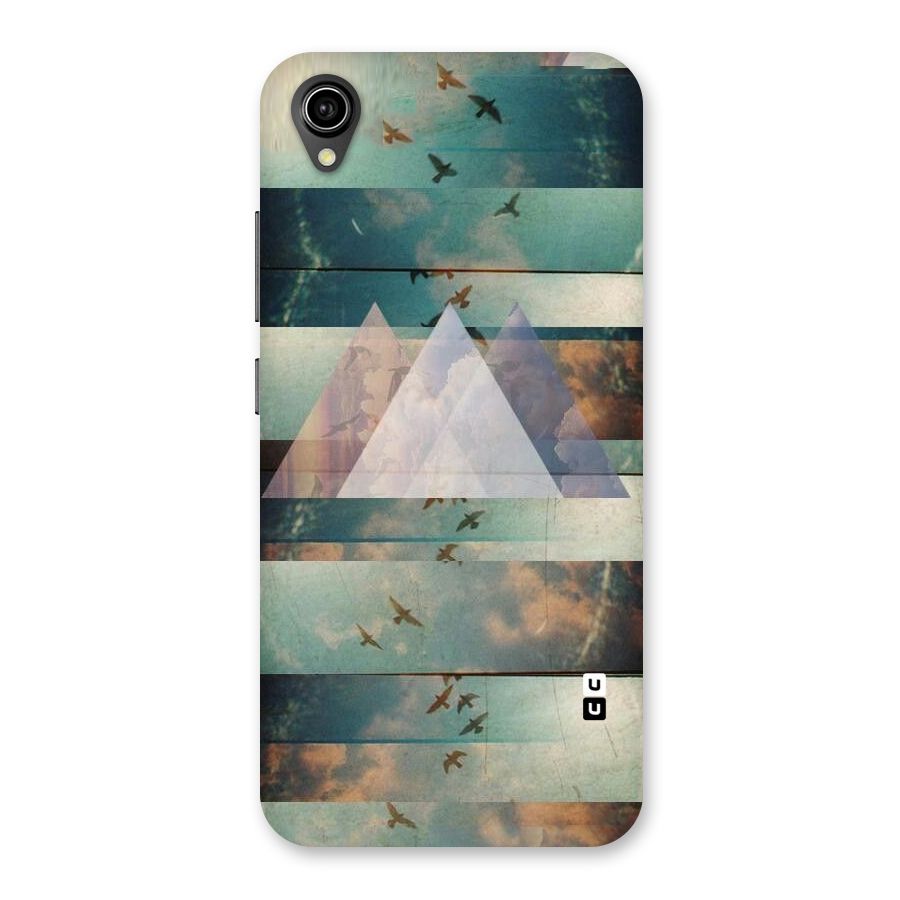 Three Triangles Back Case for Vivo Y91i