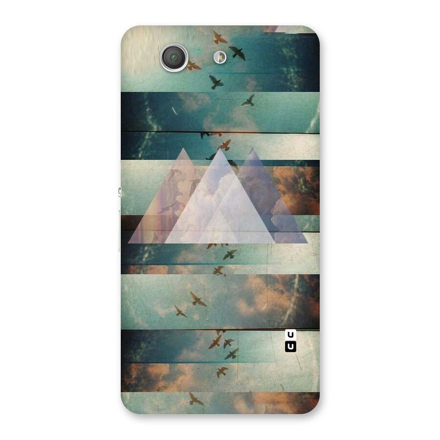 Three Triangles Back Case for Xperia Z3 Compact
