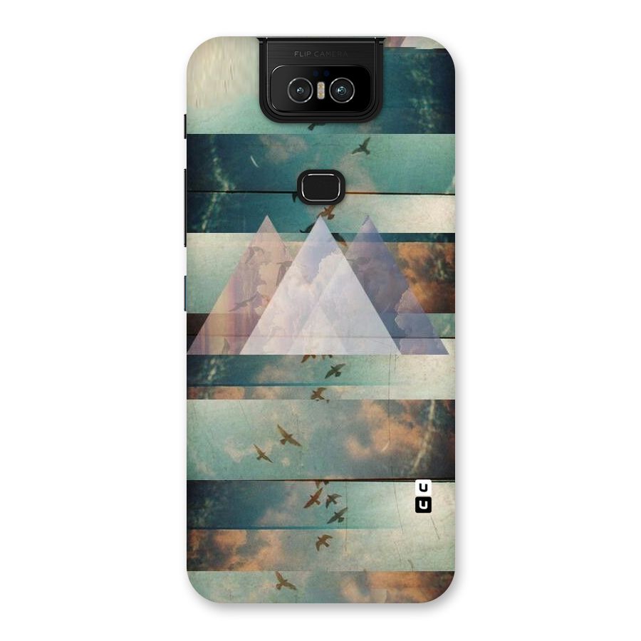 Three Triangles Back Case for Zenfone 6z