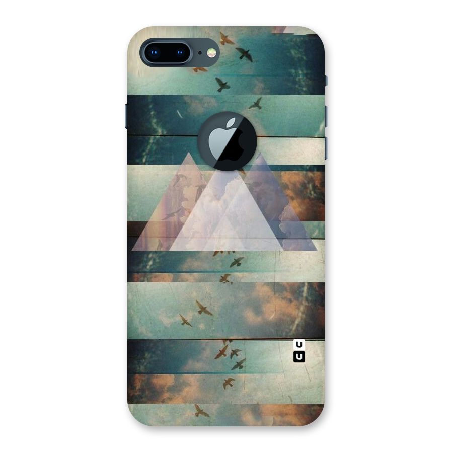 Three Triangles Back Case for iPhone 7 Plus Logo Cut