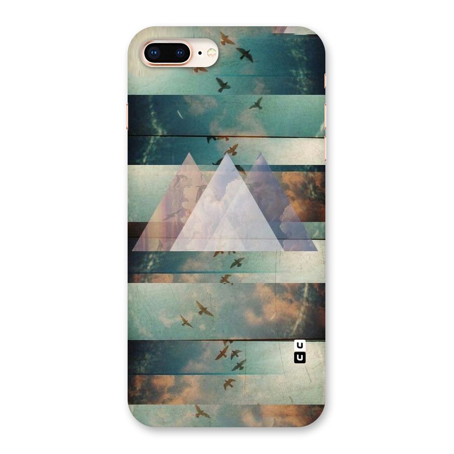 Three Triangles Back Case for iPhone 8 Plus