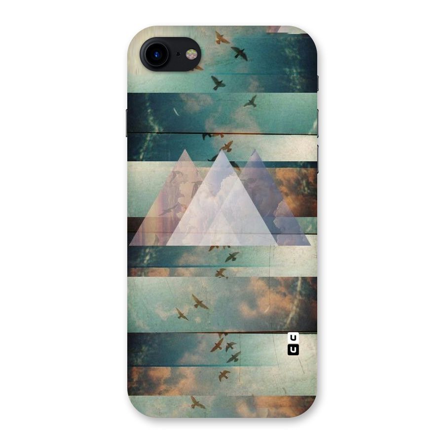 Three Triangles Back Case for iPhone SE 2020