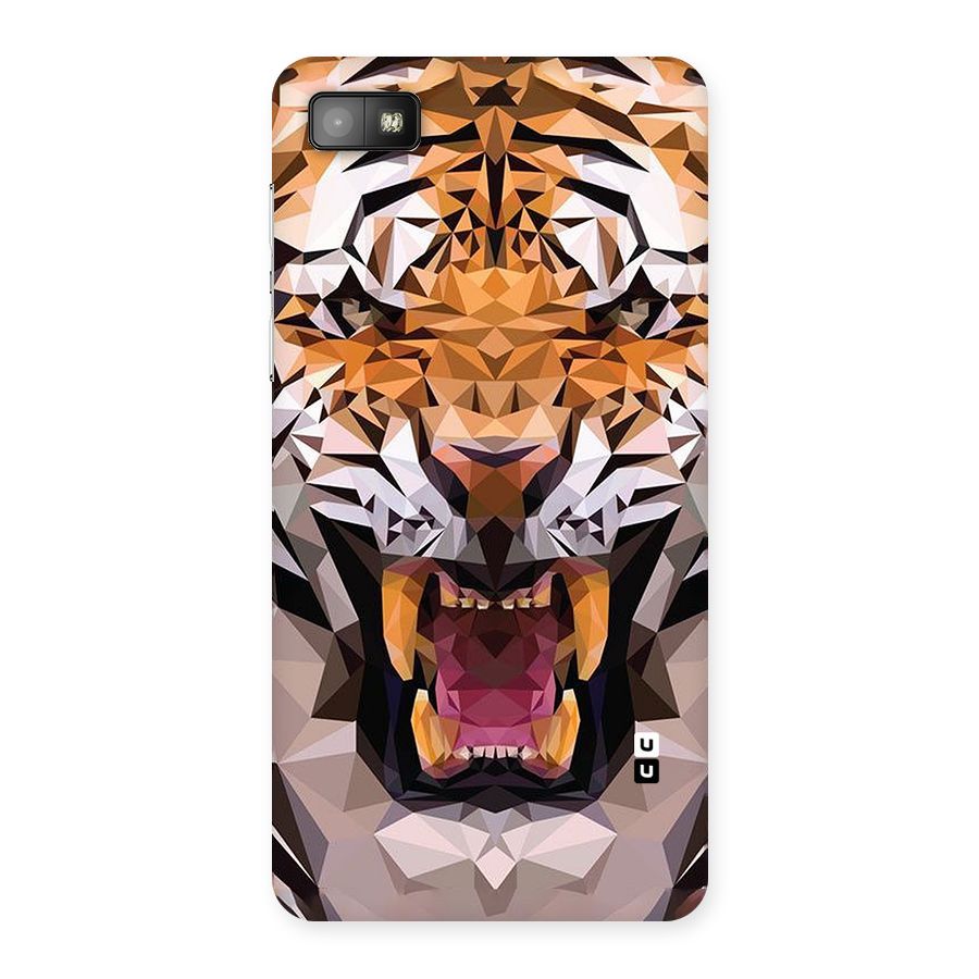 Tiger Abstract Art Back Case for Blackberry Z10