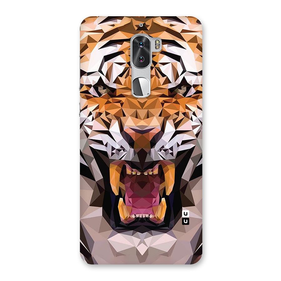Tiger Abstract Art Back Case for Coolpad Cool 1