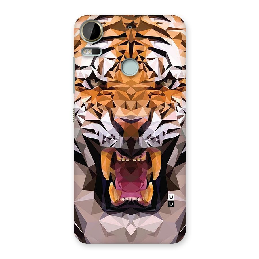 Tiger Abstract Art Back Case for Desire 10 Pro