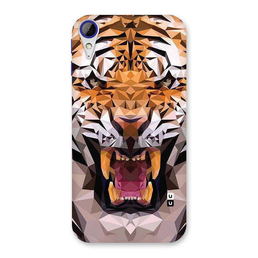 Tiger Abstract Art Back Case for Desire 830
