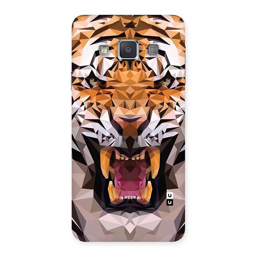 Tiger Abstract Art Back Case for Galaxy A3