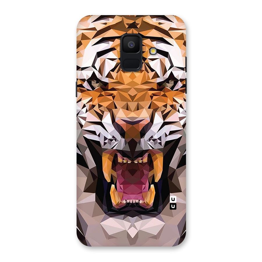 Tiger Abstract Art Back Case for Galaxy A6 (2018)