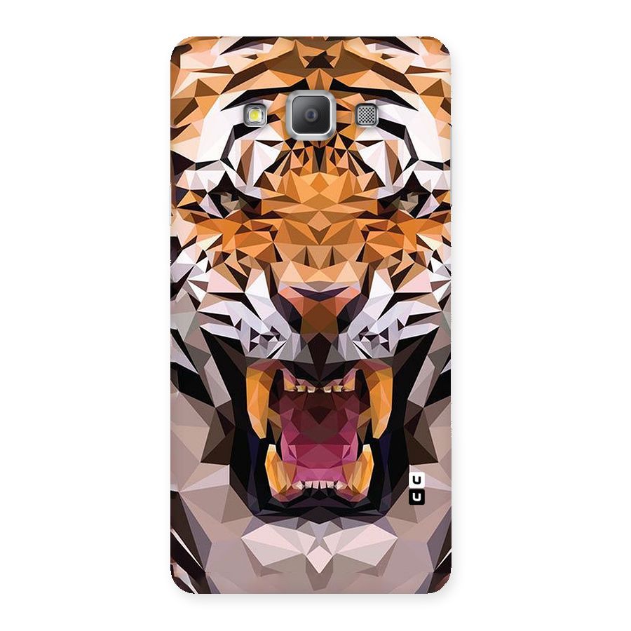 Tiger Abstract Art Back Case for Galaxy A7