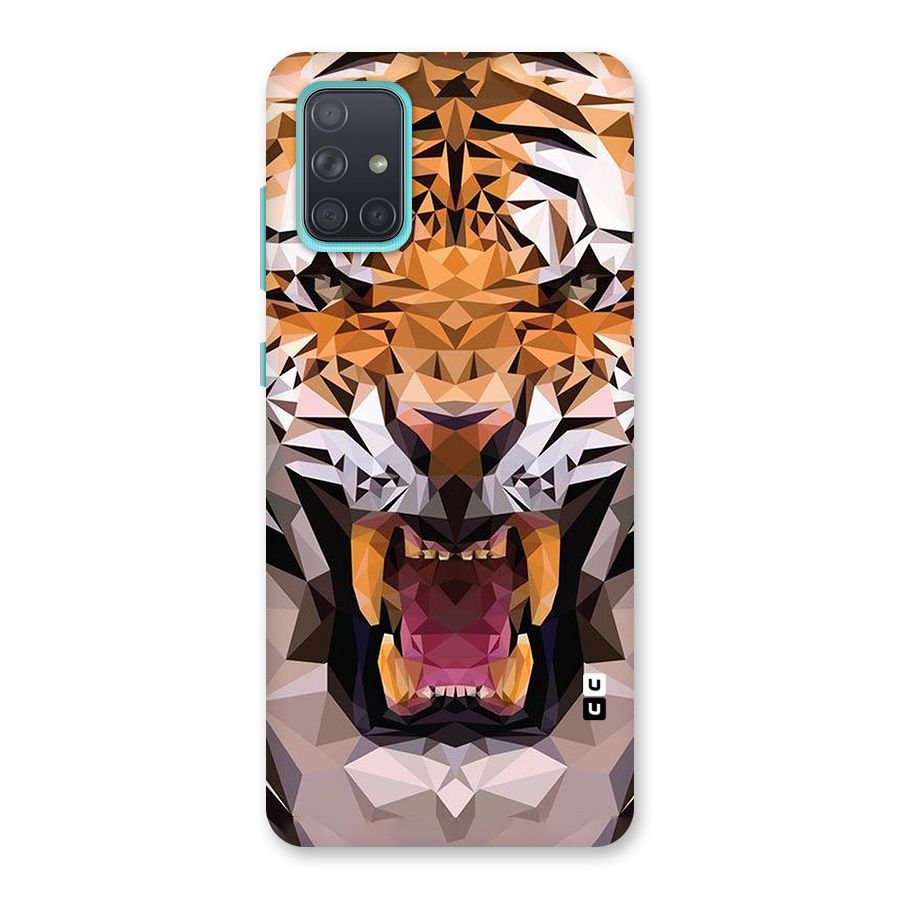 Tiger Abstract Art Back Case for Galaxy A71