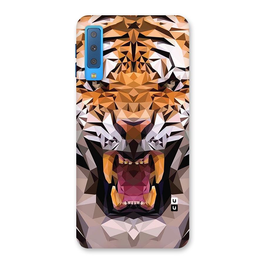 Tiger Abstract Art Back Case for Galaxy A7 (2018)