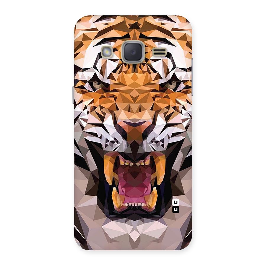 Tiger Abstract Art Back Case for Galaxy J2