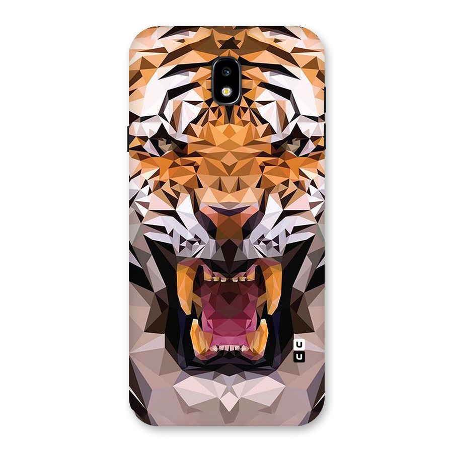Tiger Abstract Art Back Case for Galaxy J7 Pro