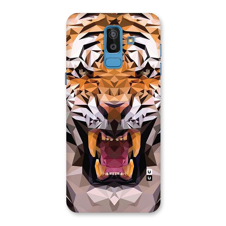 Tiger Abstract Art Back Case for Galaxy J8