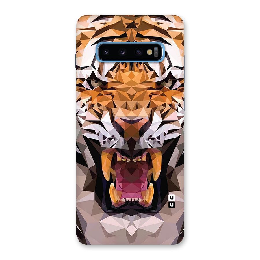 Tiger Abstract Art Back Case for Galaxy S10 Plus