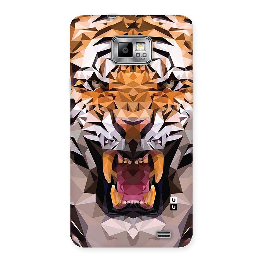 Tiger Abstract Art Back Case for Galaxy S2