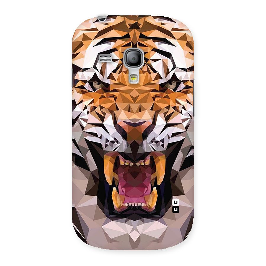 Tiger Abstract Art Back Case for Galaxy S3 Mini