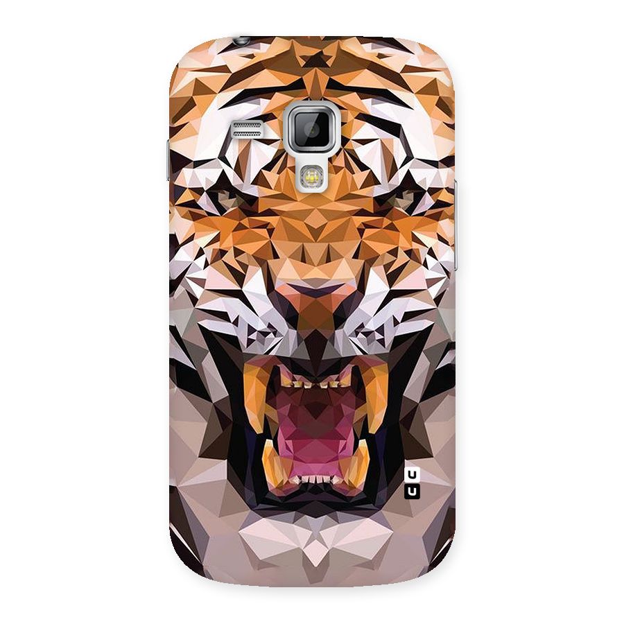 Tiger Abstract Art Back Case for Galaxy S Duos