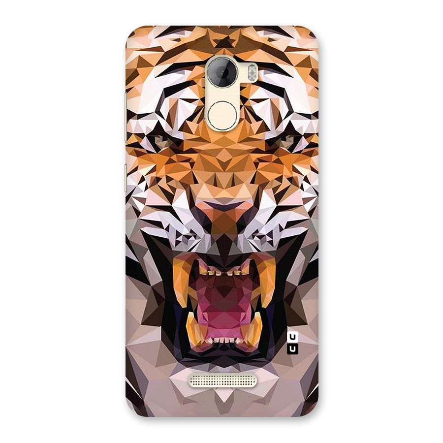 Tiger Abstract Art Back Case for Gionee A1 LIte
