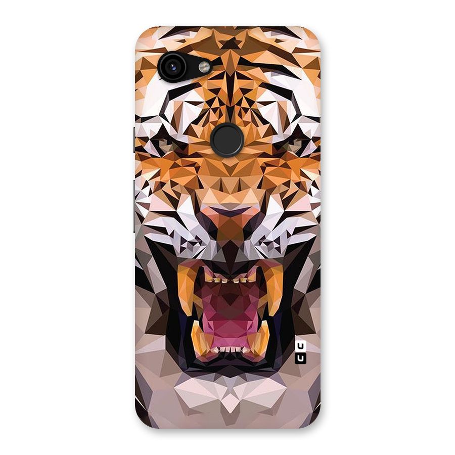 Tiger Abstract Art Back Case for Google Pixel 3a