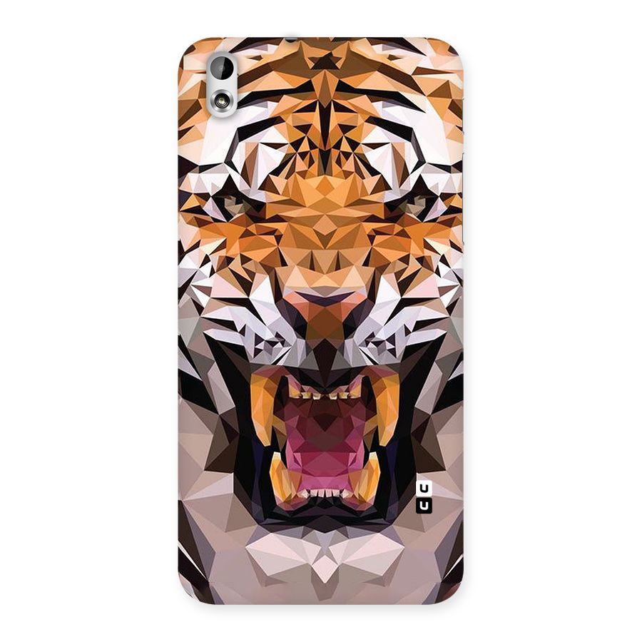 Tiger Abstract Art Back Case for HTC Desire 816g