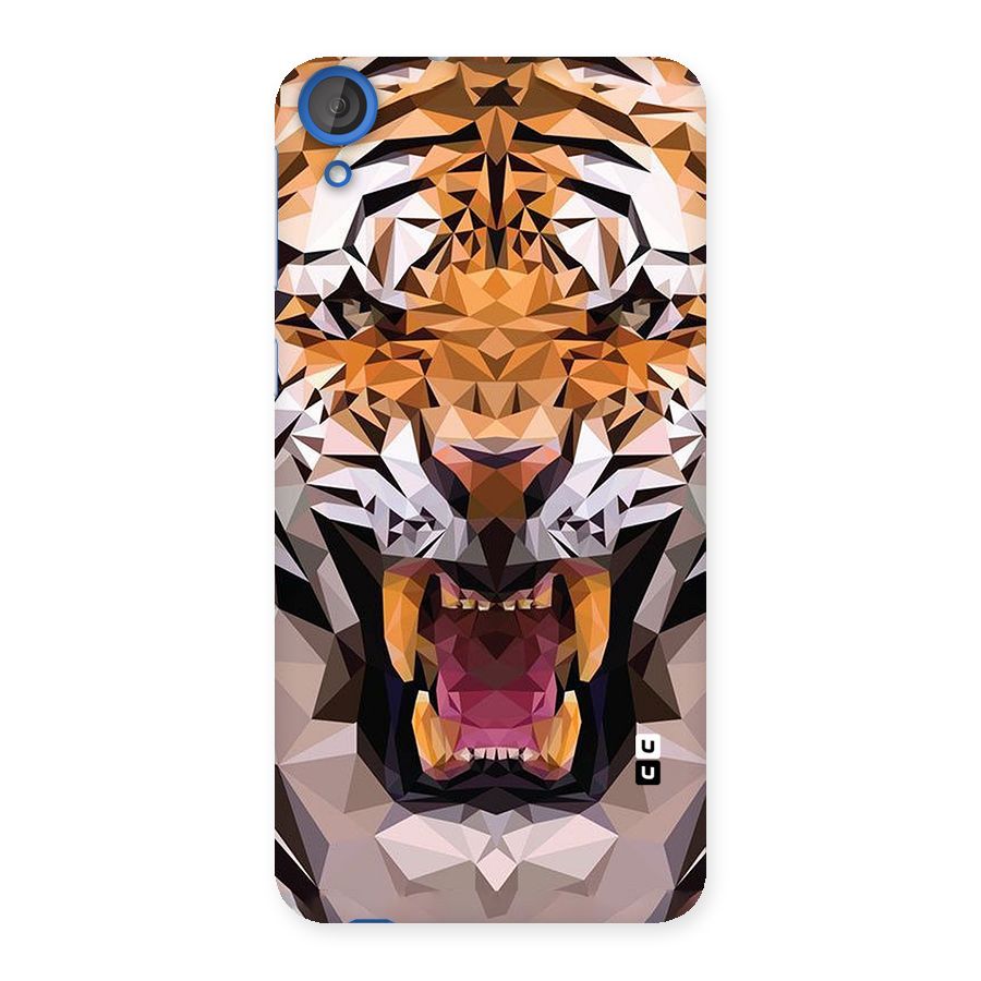 Tiger Abstract Art Back Case for HTC Desire 820