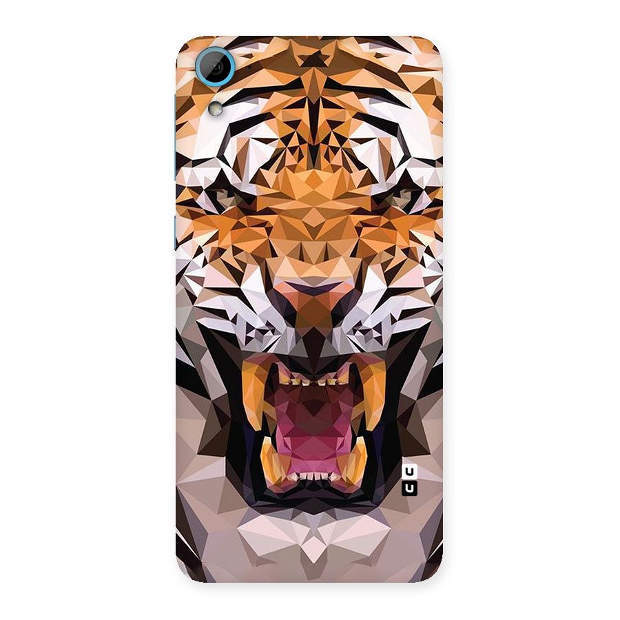 Tiger Abstract Art Back Case for HTC Desire 826