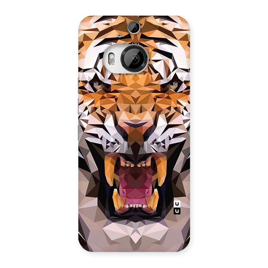 Tiger Abstract Art Back Case for HTC One M9 Plus