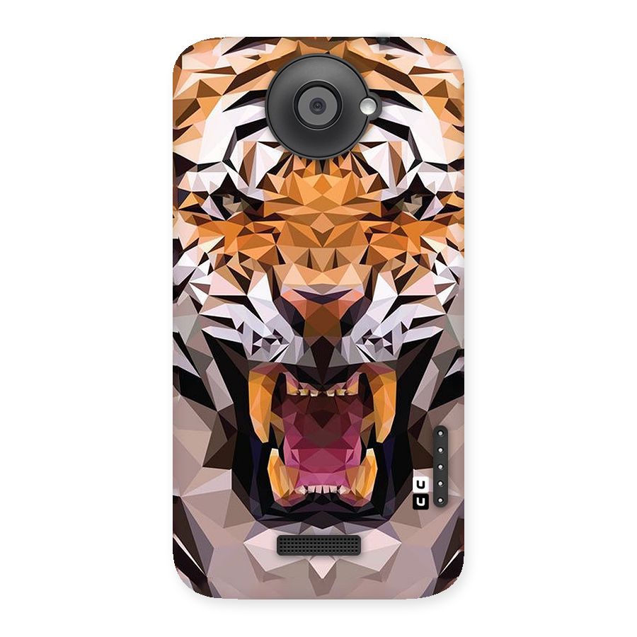 Tiger Abstract Art Back Case for HTC One X