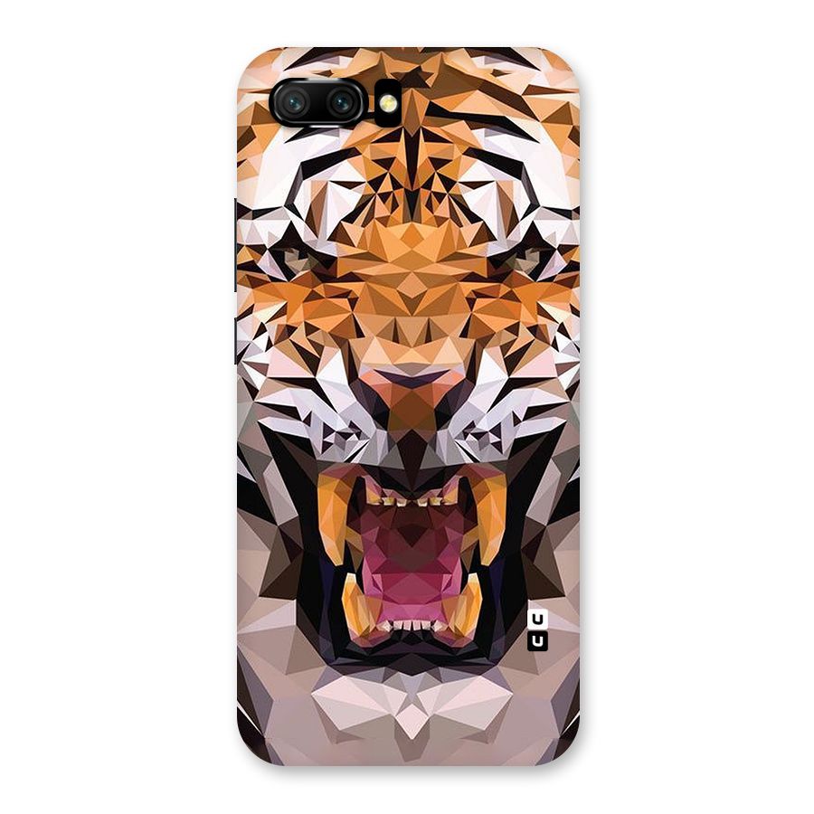 Tiger Abstract Art Back Case for Honor 10