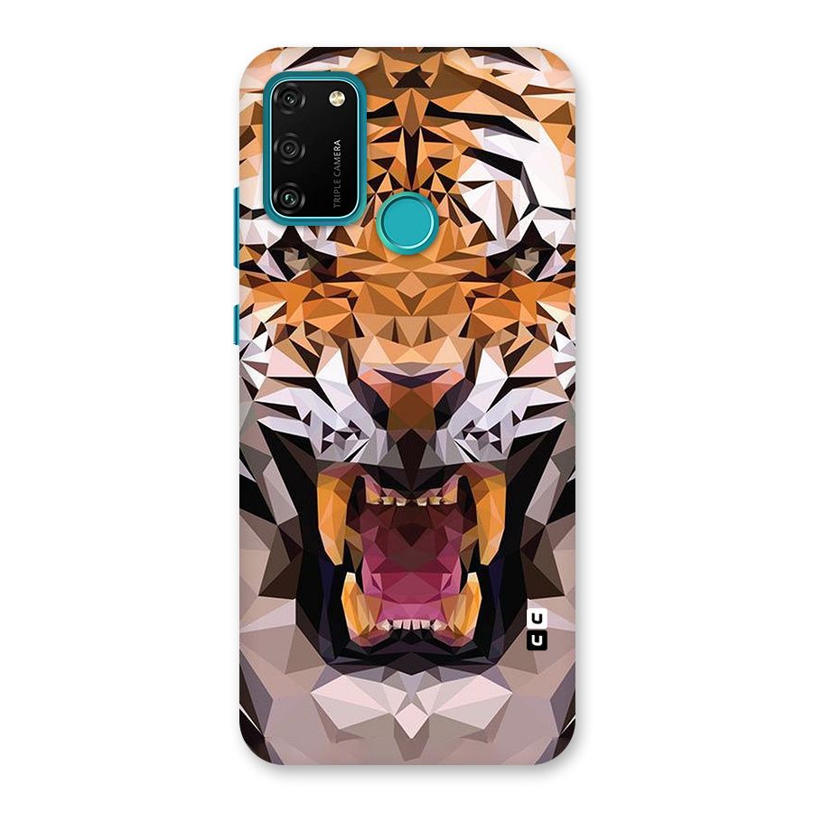 Tiger Abstract Art Back Case for Honor 9A