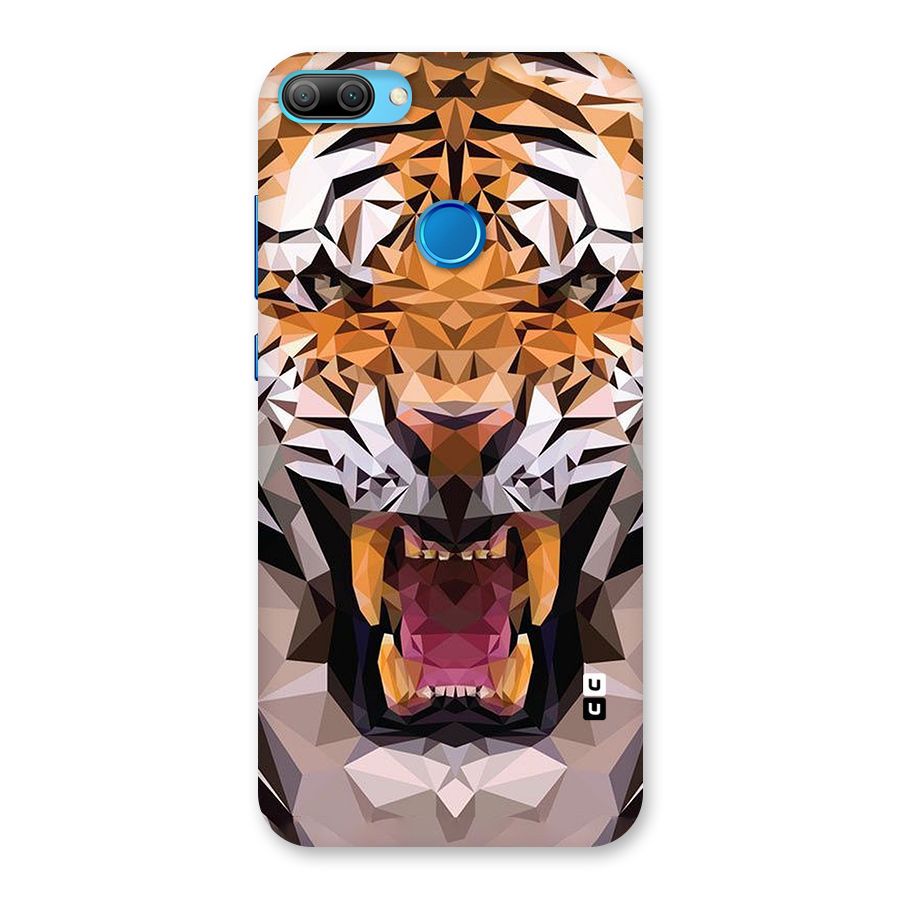 Tiger Abstract Art Back Case for Honor 9N