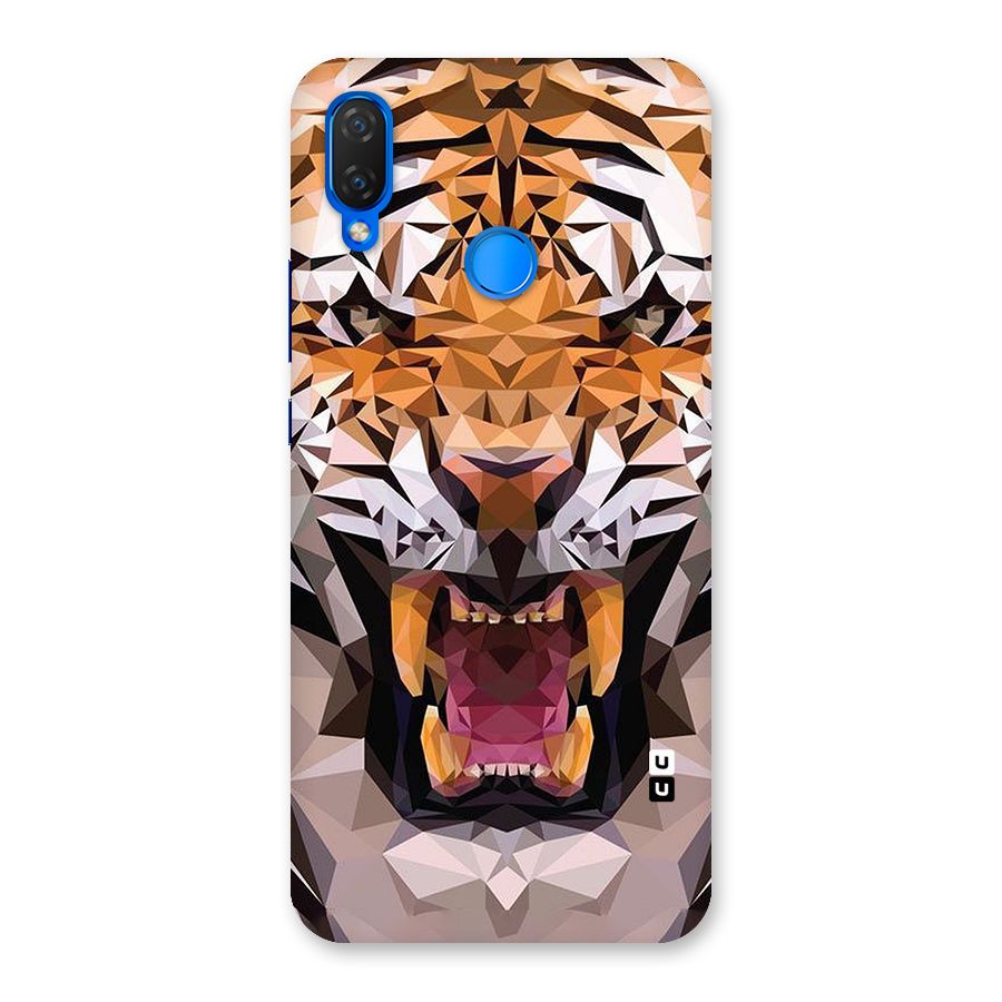 Tiger Abstract Art Back Case for Huawei P Smart+