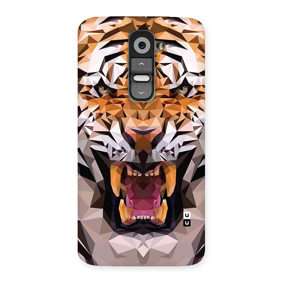 Tiger Abstract Art Back Case for LG G2