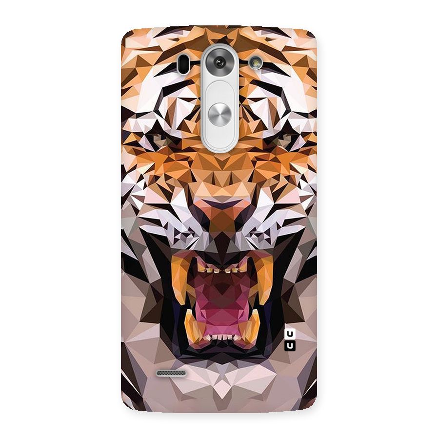 Tiger Abstract Art Back Case for LG G3 Mini