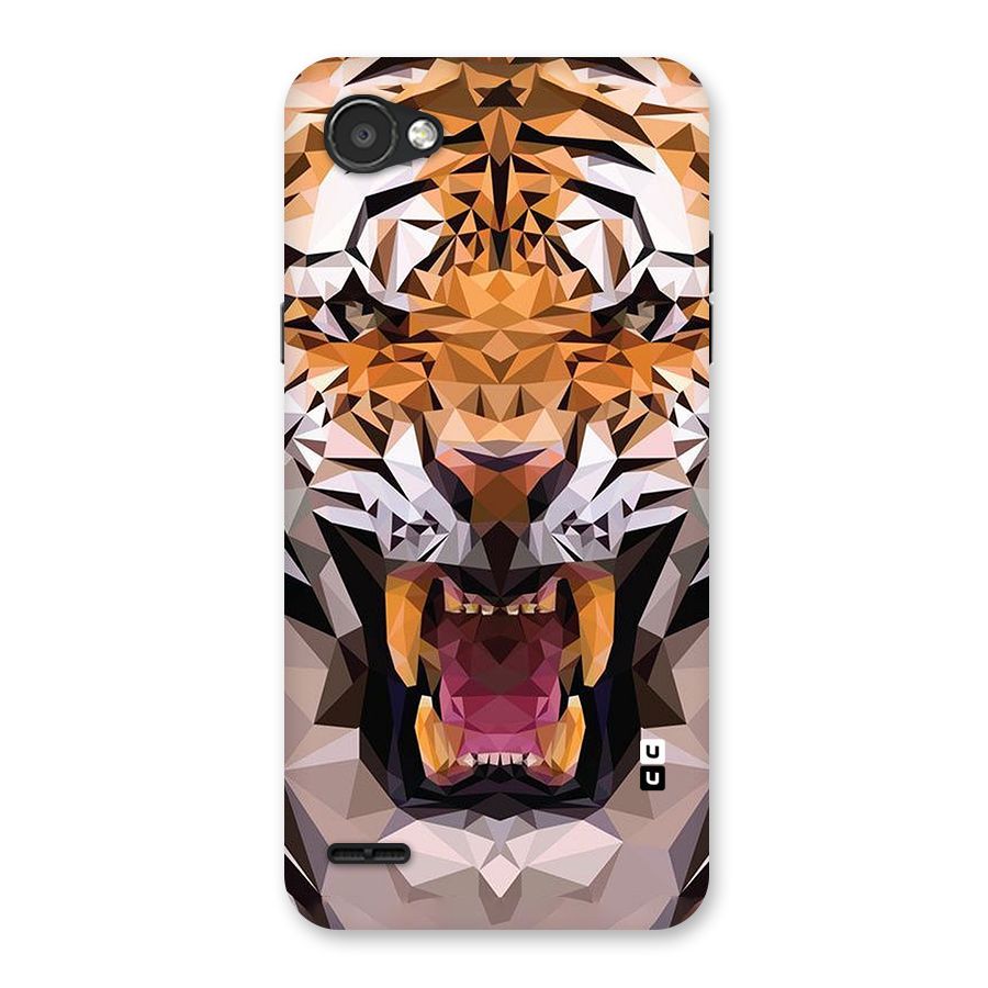 Tiger Abstract Art Back Case for LG Q6