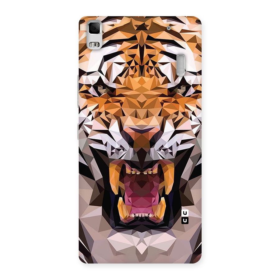 Tiger Abstract Art Back Case for Lenovo K3 Note