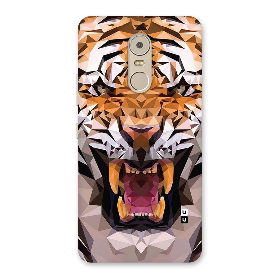 Tiger Abstract Art Back Case for Lenovo K6 Note