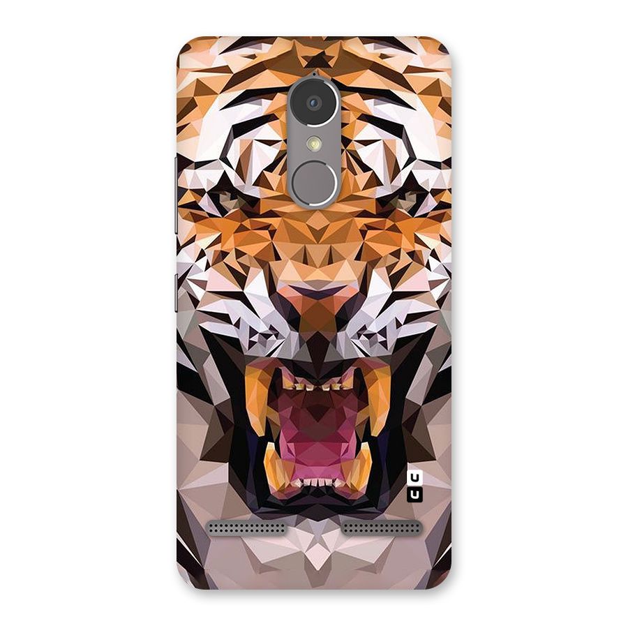 Tiger Abstract Art Back Case for Lenovo K6 Power