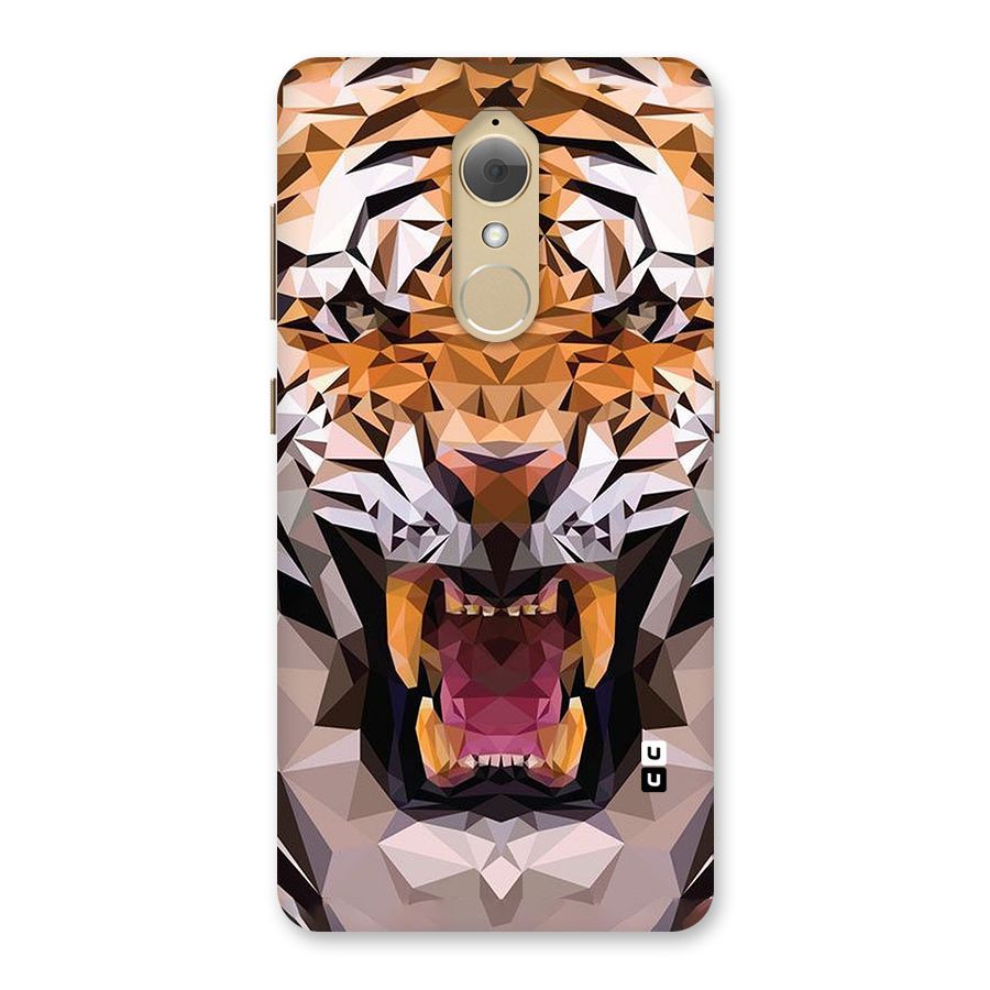 Tiger Abstract Art Back Case for Lenovo K8