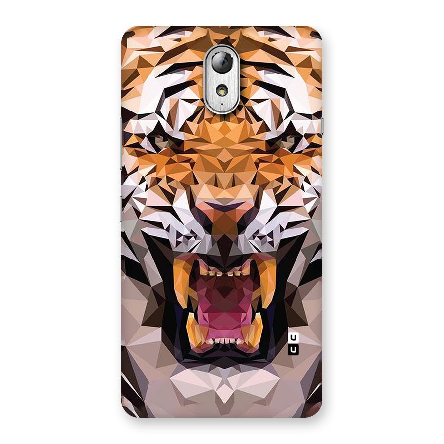 Tiger Abstract Art Back Case for Lenovo Vibe P1M