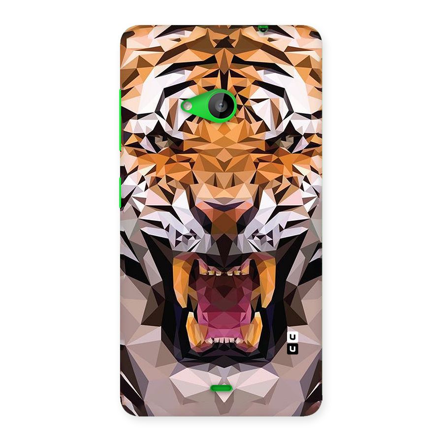 Tiger Abstract Art Back Case for Lumia 535