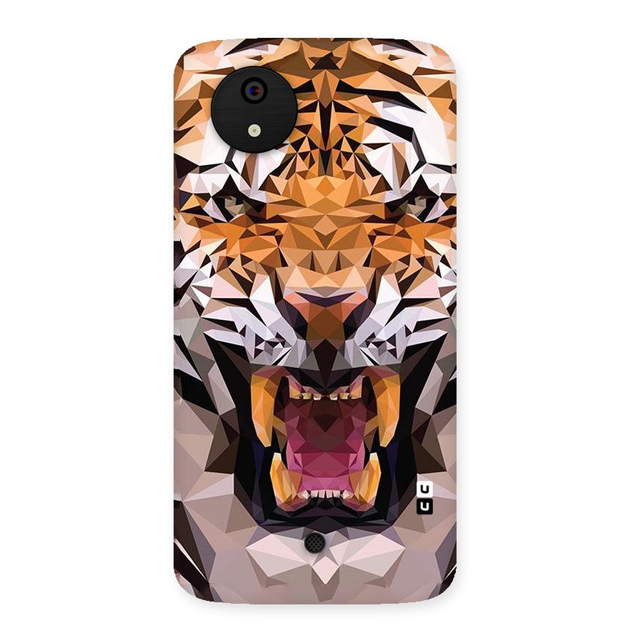 Tiger Abstract Art Back Case for Micromax Canvas A1