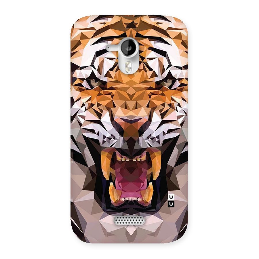 Tiger Abstract Art Back Case for Micromax Canvas HD A116