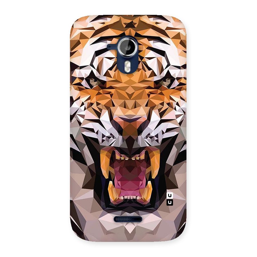 Tiger Abstract Art Back Case for Micromax Canvas Magnus A117