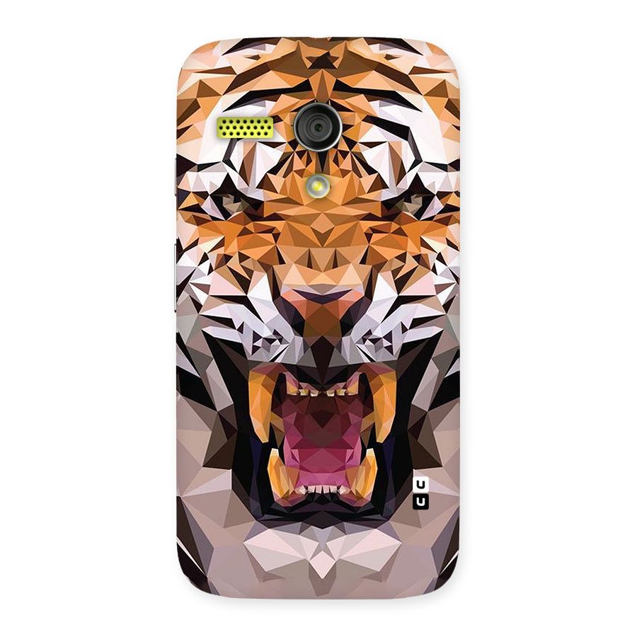 Tiger Abstract Art Back Case for Moto G