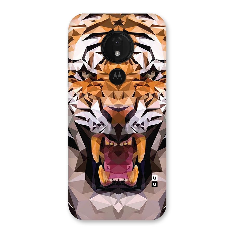 Tiger Abstract Art Back Case for Moto G7 Power