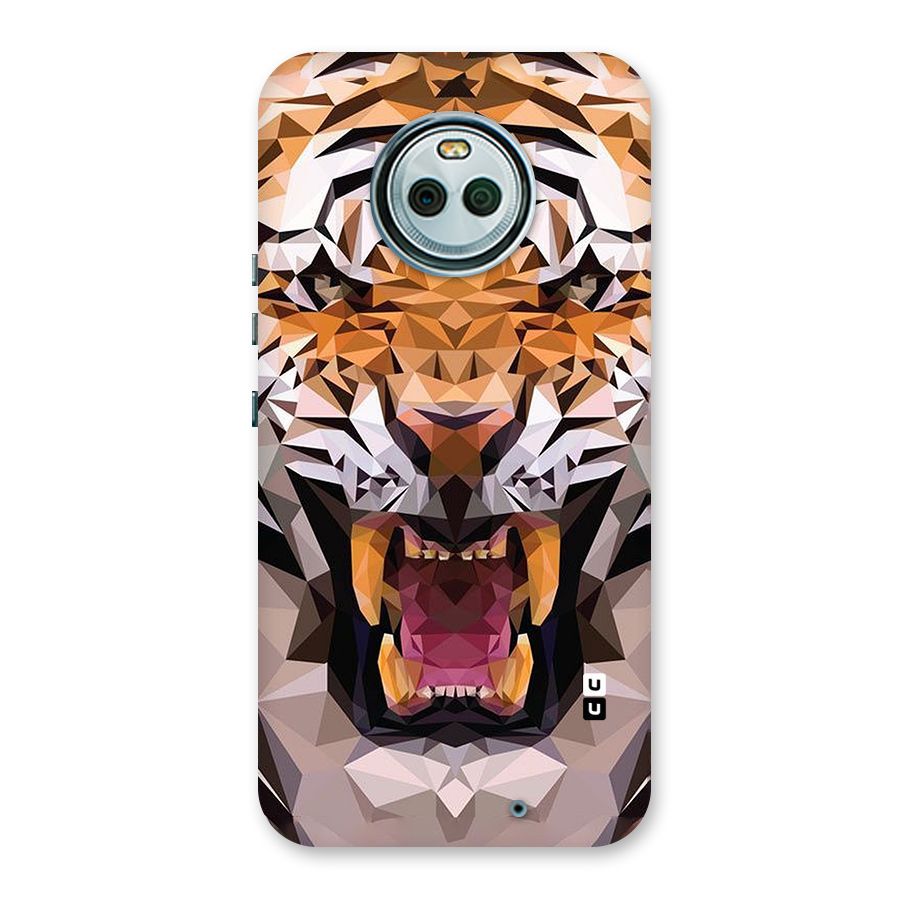 Tiger Abstract Art Back Case for Moto X4
